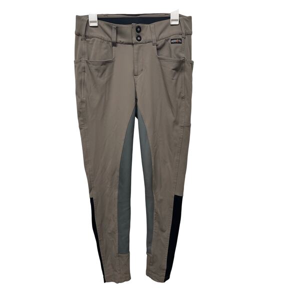 Kerrits Women's Griptek full seat Breeches Equestrian horse riding pants large - Picture 1 of 11